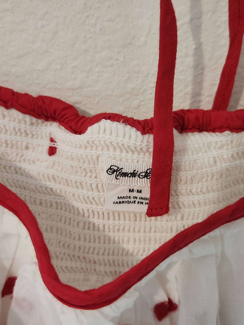 Kimchi Strawberry Babydoll Top - Picture 5 of 8